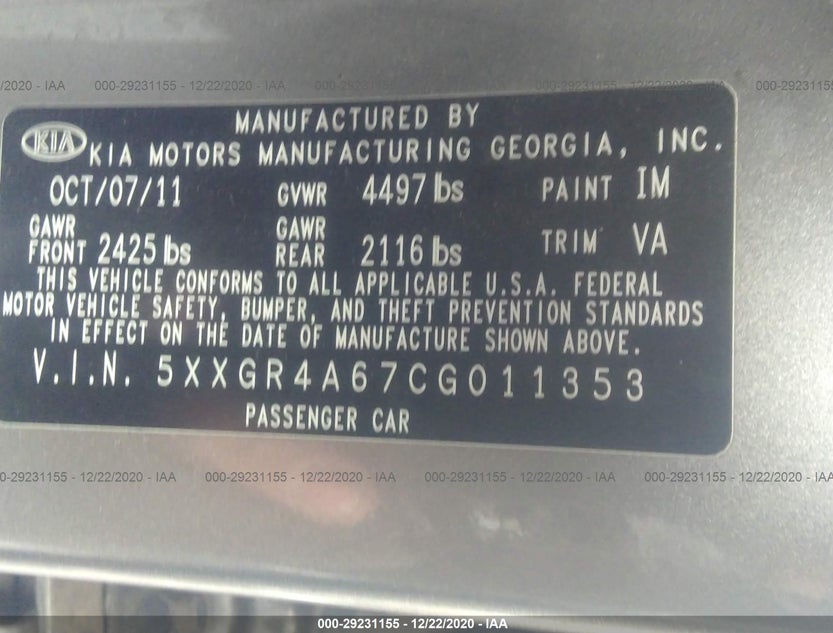 5XXGR4A67CG011353
