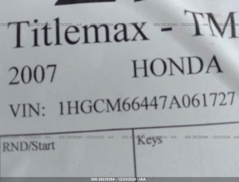 1HGCM66447A061727