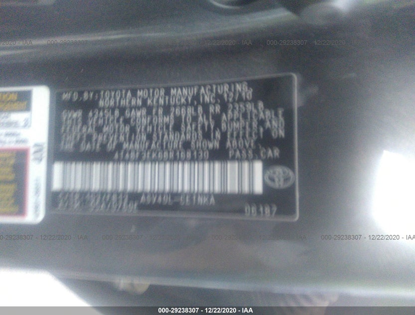 4T4BF3EK6BR168130