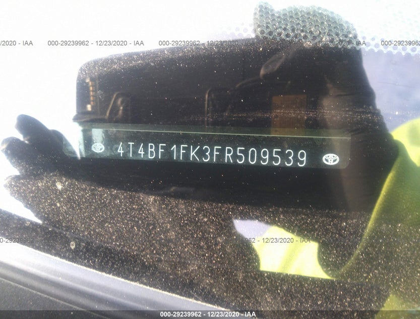 4T4BF1FK3FR509539