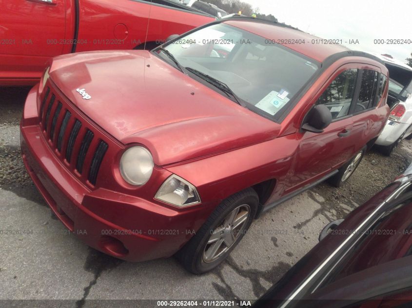 2008 Jeep Compass Sport VIN: 1J8FT47W68D720046 Lot: 29262404