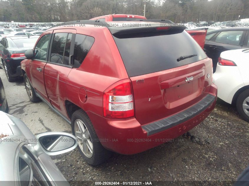 2008 Jeep Compass Sport VIN: 1J8FT47W68D720046 Lot: 29262404