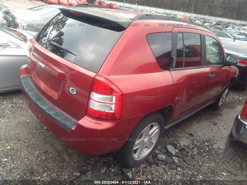 2008 Jeep Compass Sport VIN: 1J8FT47W68D720046 Lot: 29262404