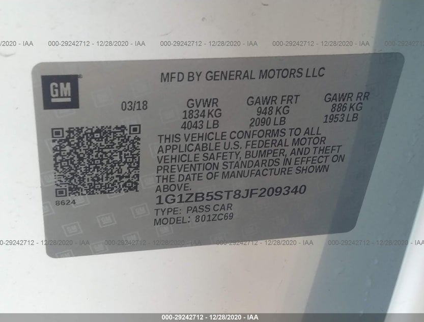 1G1ZB5ST8JF209340