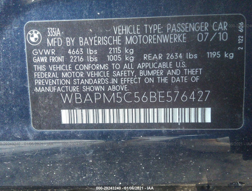 WBAPM5C56BE576427