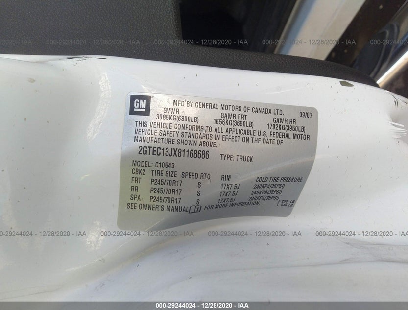 2GTEC13JX81168686