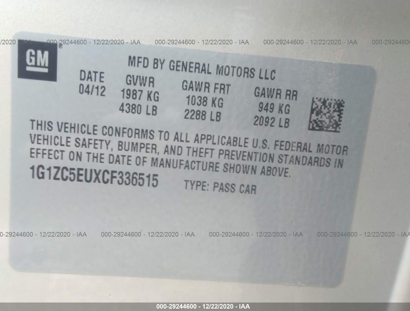 1G1ZC5EUXCF336515