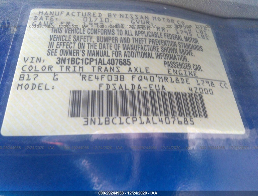 3N1BC1CP1AL407685
