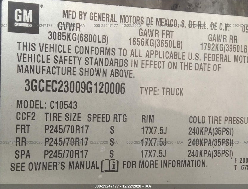3GCEC23009G120006