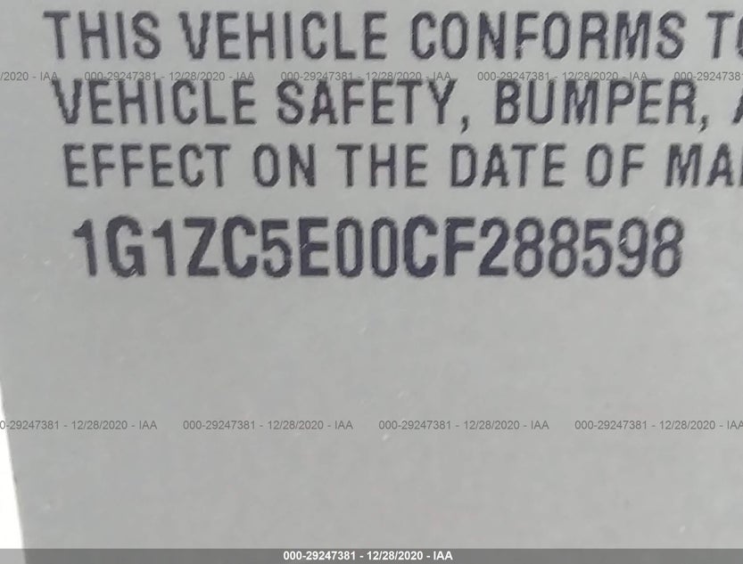 1G1ZC5E00CF288598