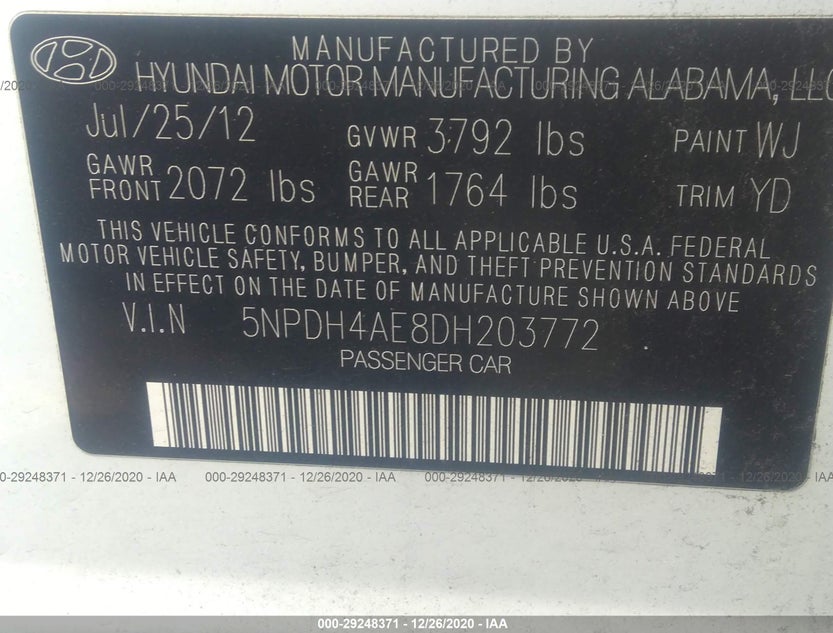 5NPDH4AE8DH203772