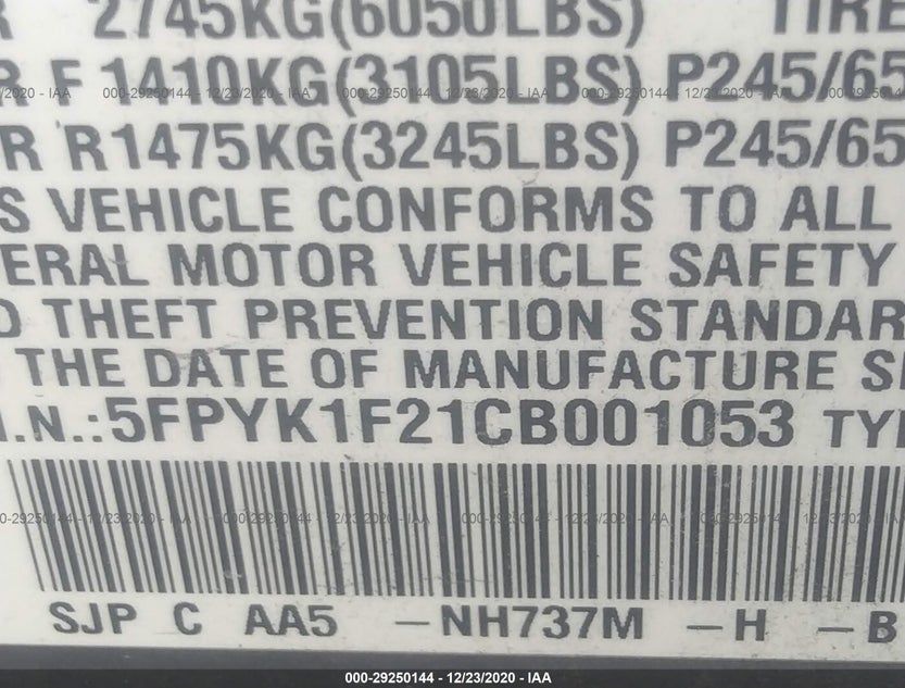 5FPYK1F21CB001053