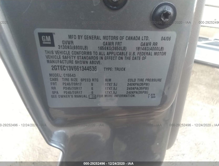 2GTEC13V661344536