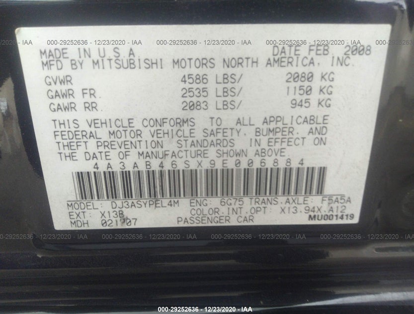 4A3AB46SX9E006884