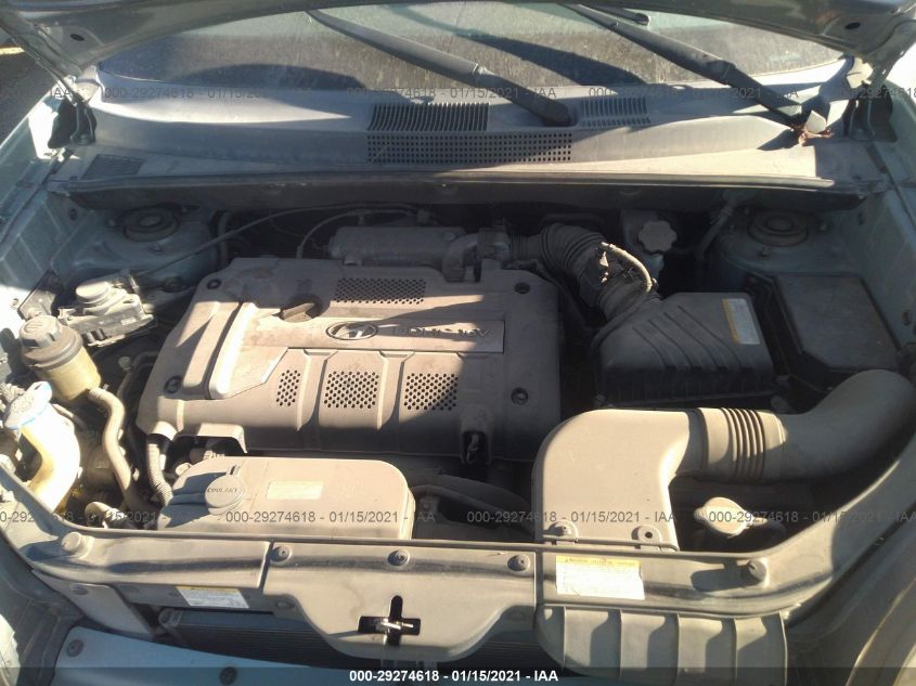 2006 Hyundai Tucson Gl VIN: KM8JM12B76U298816 Lot: 29274618