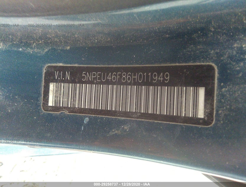 5NPEU46F86H011949