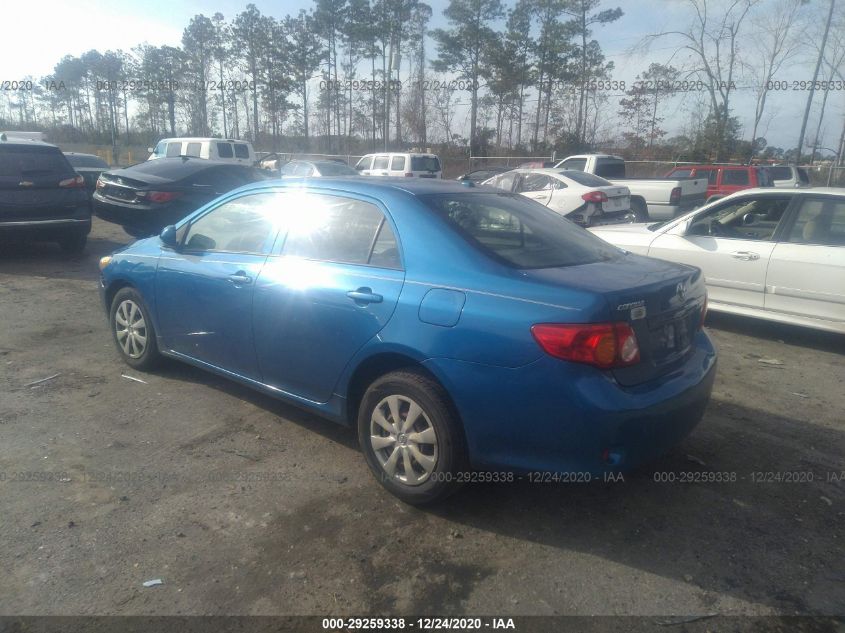 2009 Toyota Corolla Le VIN: JTDBL40E99J019415 Lot: 29259338