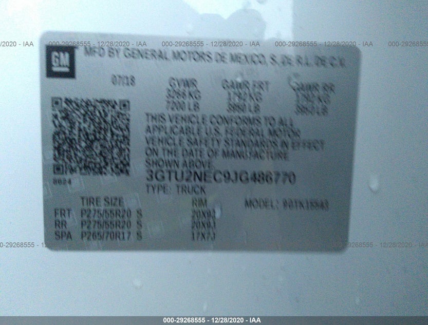 3GTU2NEC9JG486770