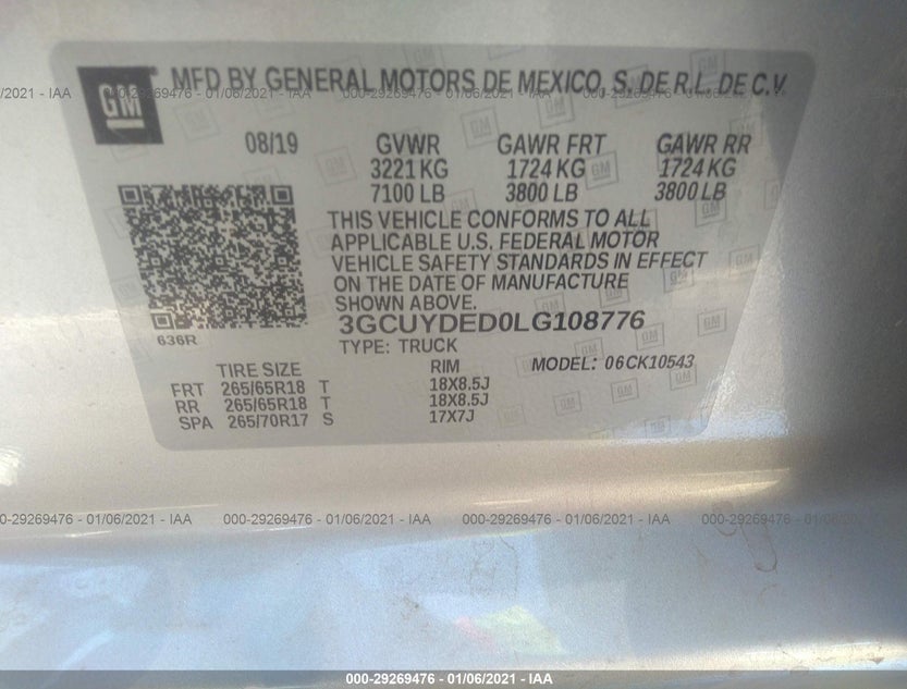 3GCUYDED0LG108776