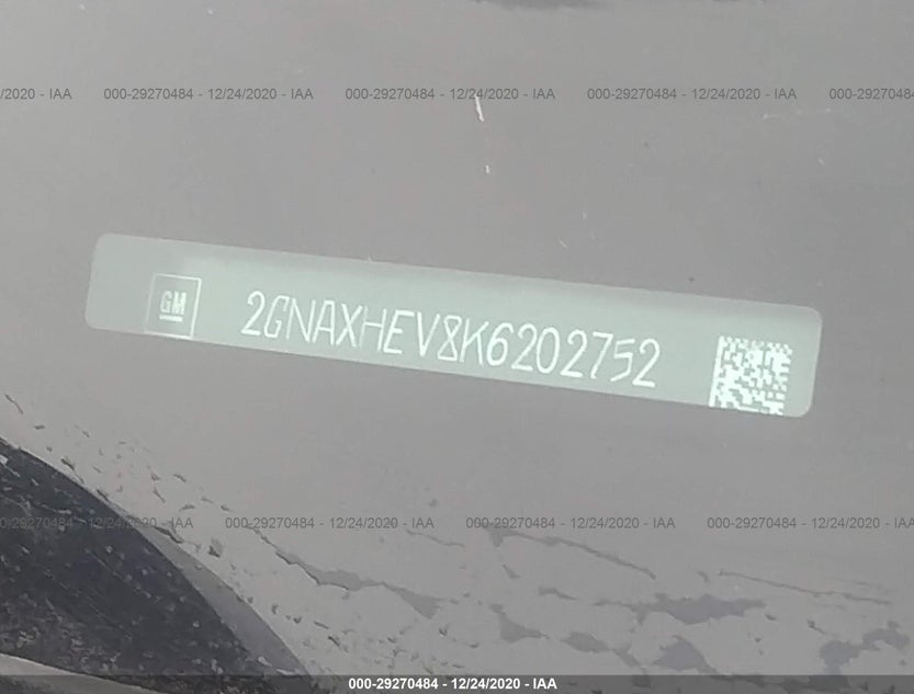 2GNAXHEV8K6202752