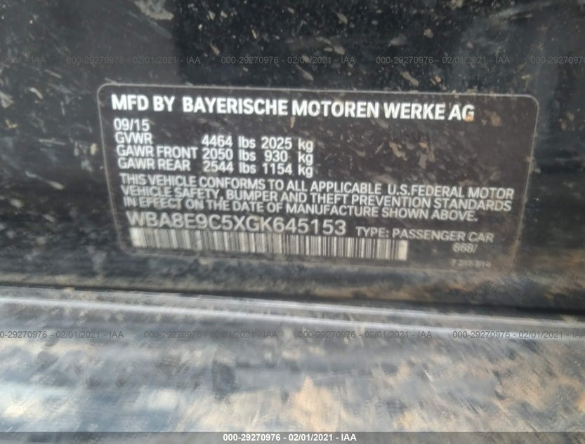 WBA8E9C5XGK645153