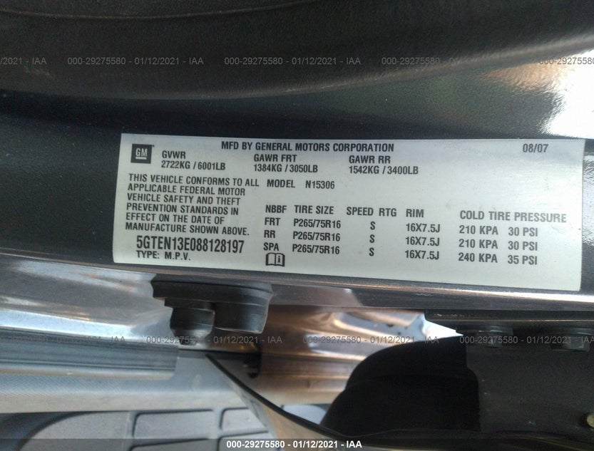 5GTEN13E088128197