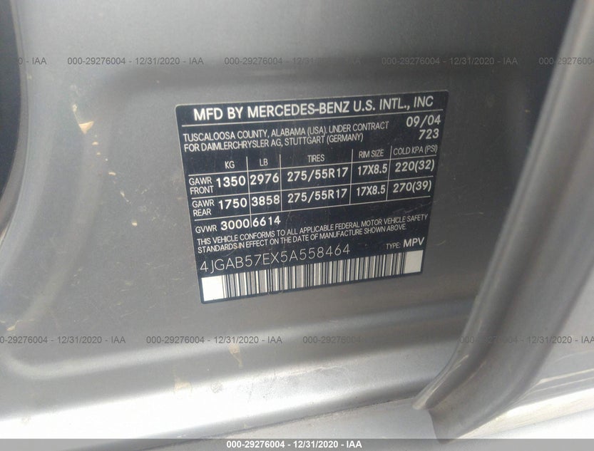 4JGAB57EX5A558464
