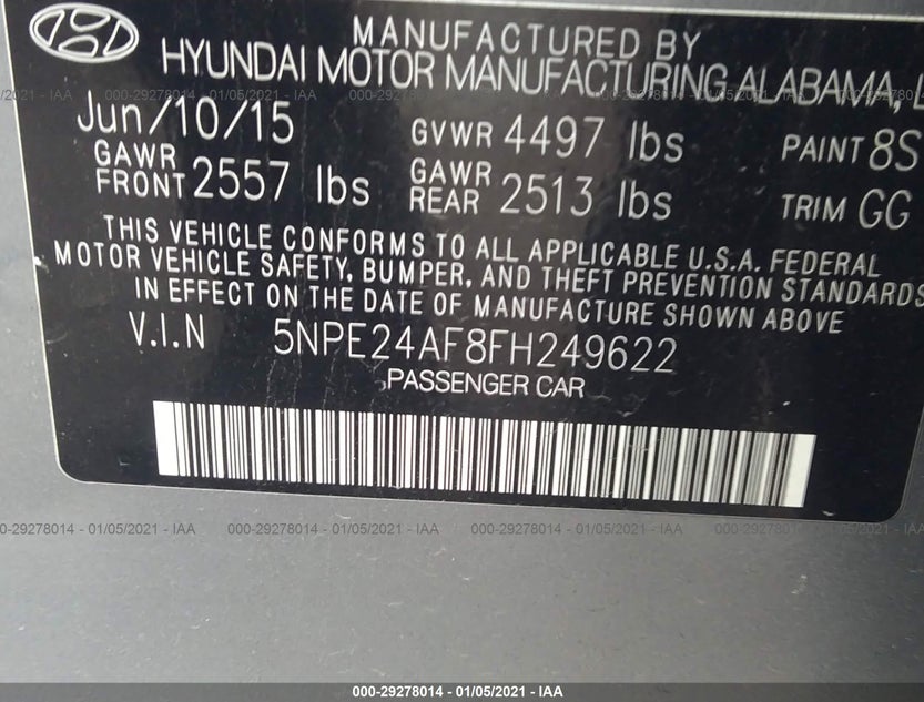 5NPE24AF8FH249622