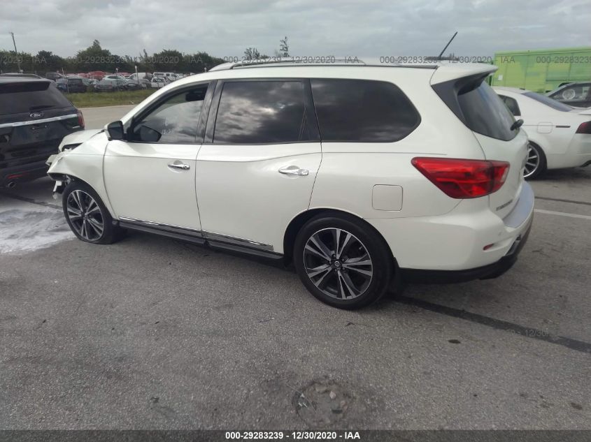 5N1DR2MN7HC648384 2017 Nissan Pathfinder Platinum