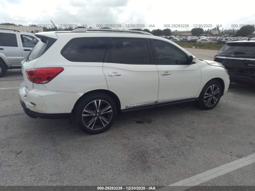 2017 Nissan Pathfinder Platinum VIN: 5N1DR2MN7HC648384 Lot: 29283239