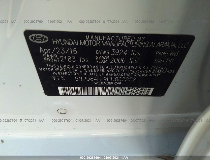 5NPD84LF9HH062822