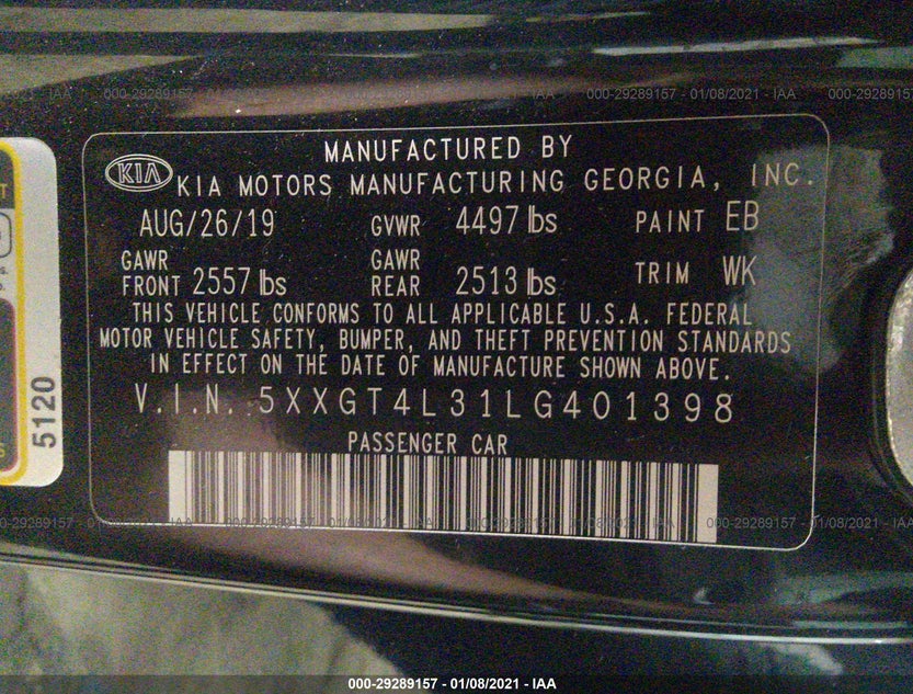5XXGT4L31LG401398