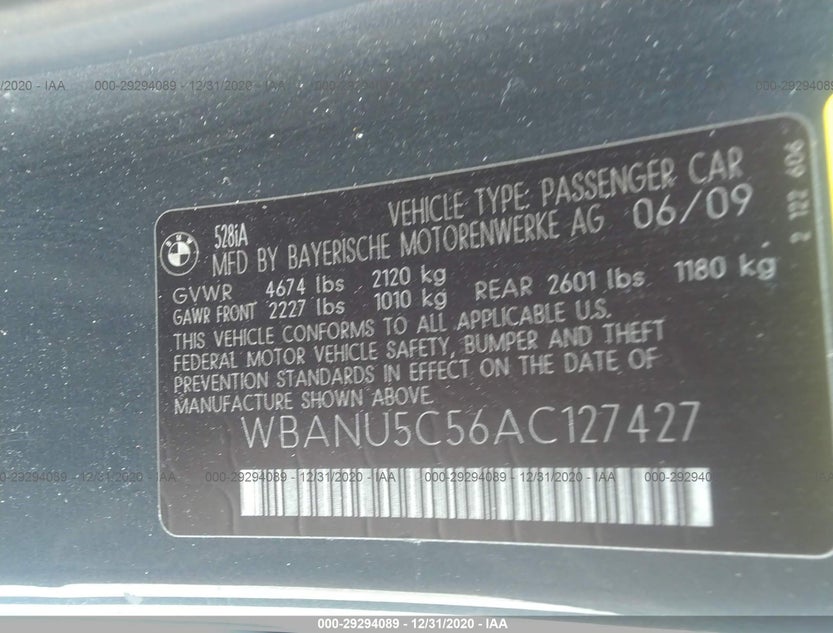 WBANU5C56AC127427