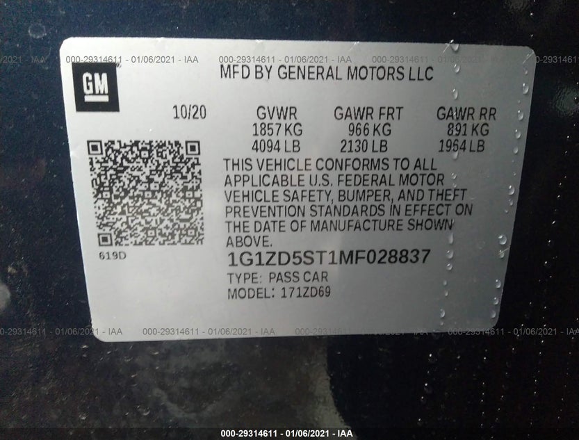 1G1ZD5ST1MF028837
