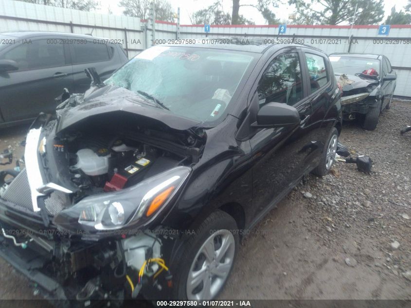 2021 Chevrolet Spark Fwd Ls Automatic VIN: KL8CB6SA2MC713267 Lot: 29297580