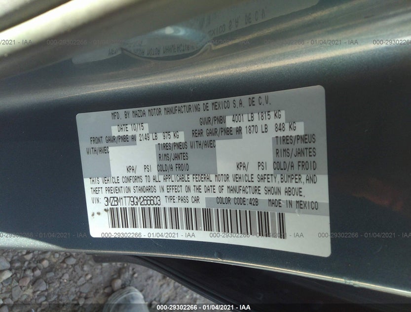 3MZBM1T79GM266603