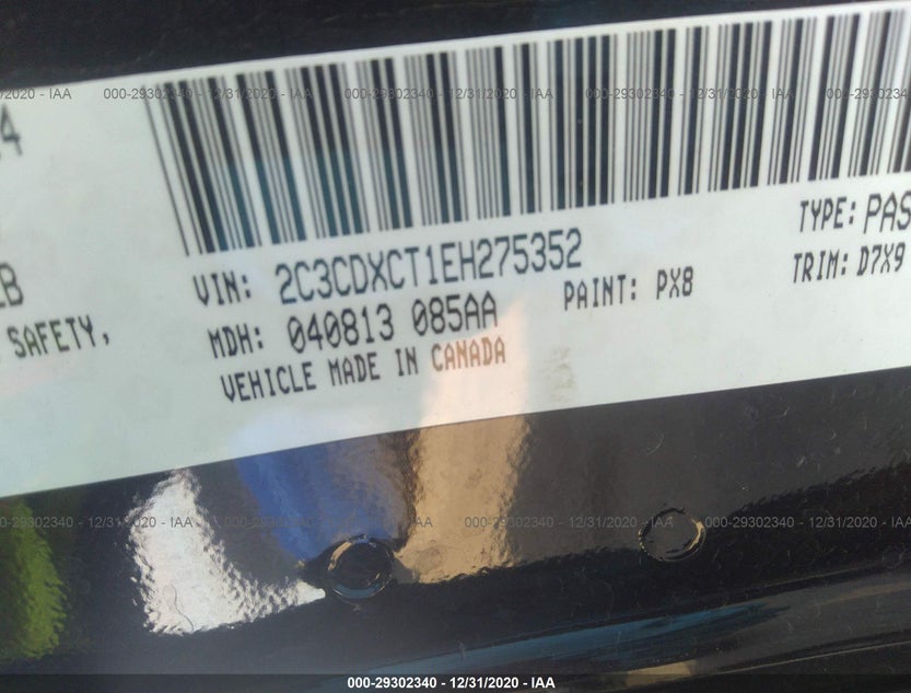 2C3CDXCT1EH275352