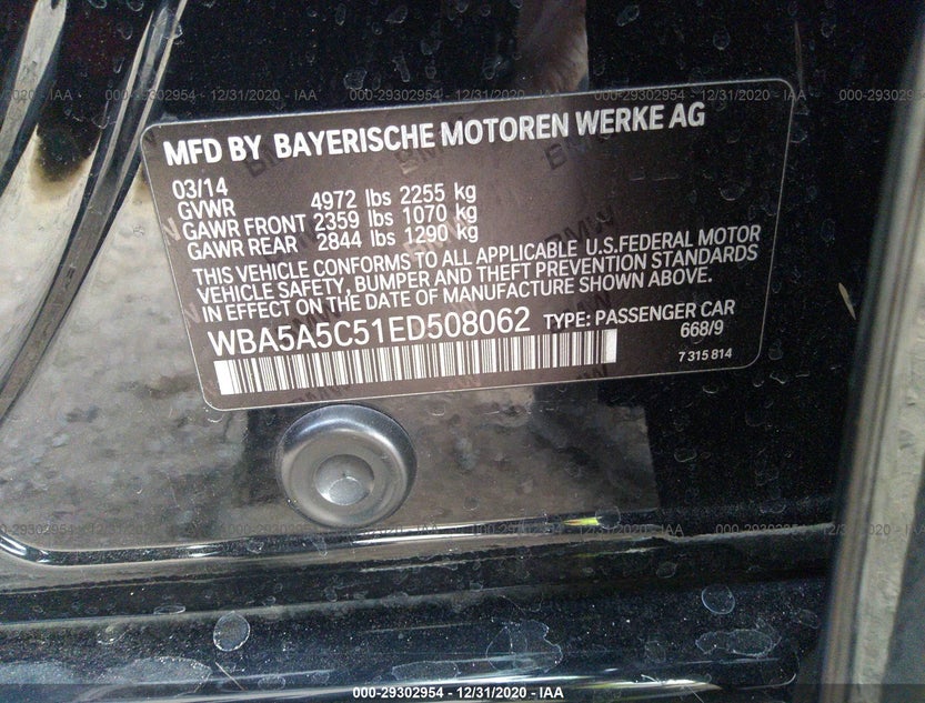 WBA5A5C51ED508062