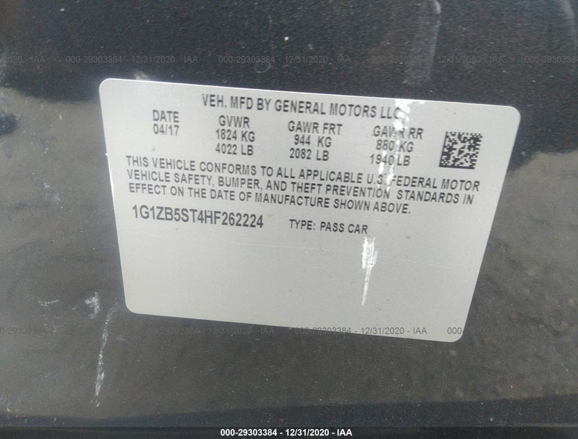 1G1ZB5ST4HF262224