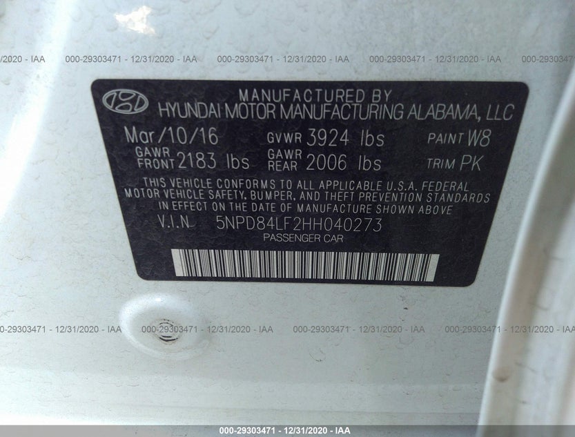 5NPD84LF2HH040273