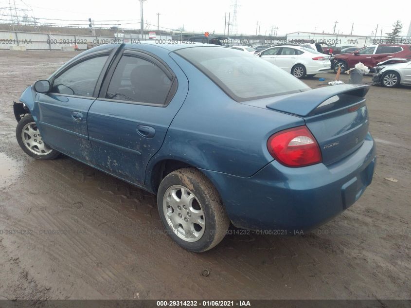 2003 Dodge Neon Sxt VIN: 1B3ES56CX3D197434 Lot: 29314232