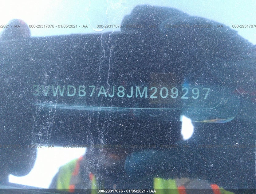3VWDB7AJ8JM209297