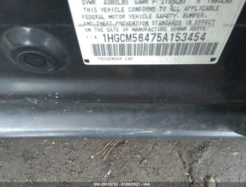 1HGCM56475A153454