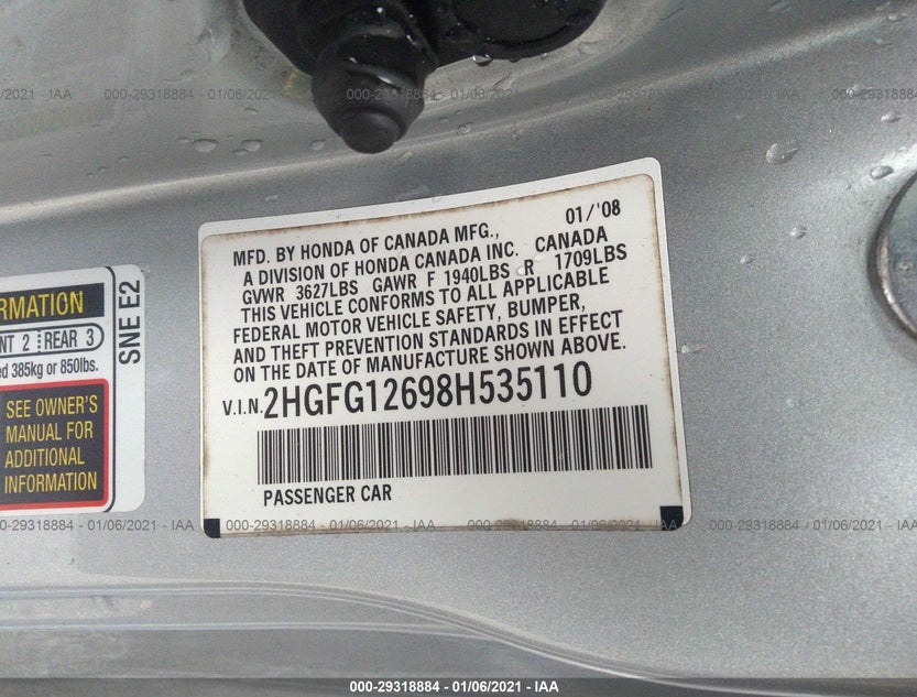 2HGFG12698H535110