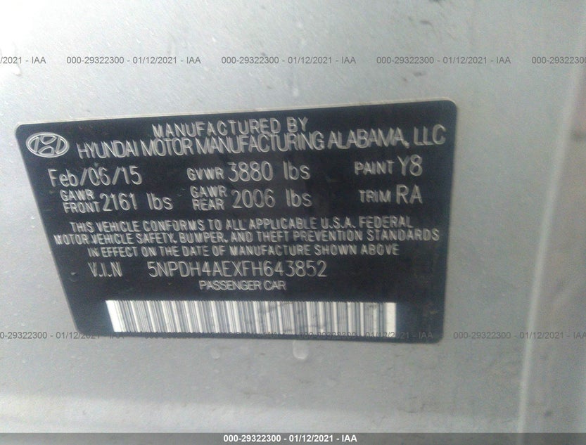 5NPDH4AEXFH643852