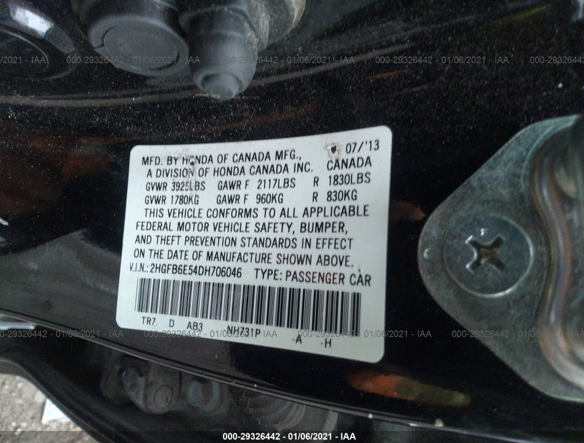 2HGFB6E54DH706046