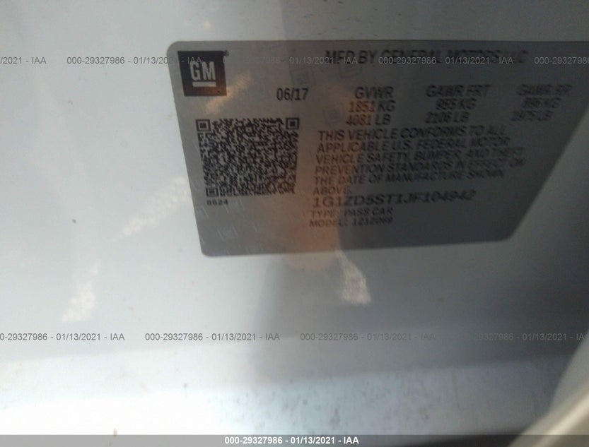 1G1ZD5ST1JF104942