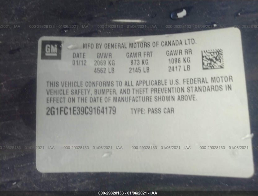 2G1FC1E39C9164179