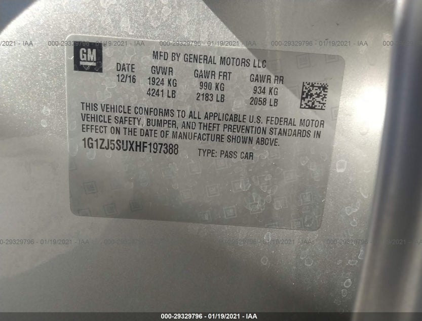 1G1ZJ5SUXHF197388