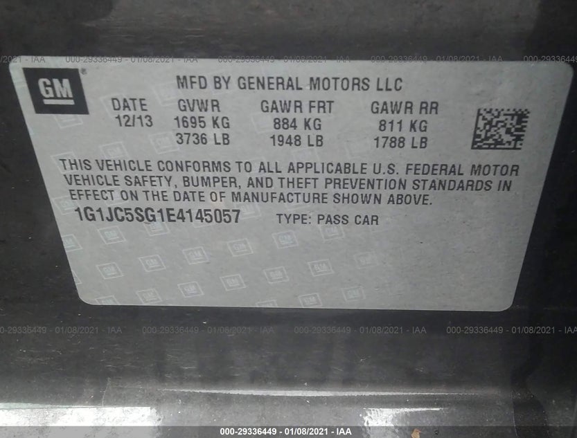 1G1JC5SG1E4145057
